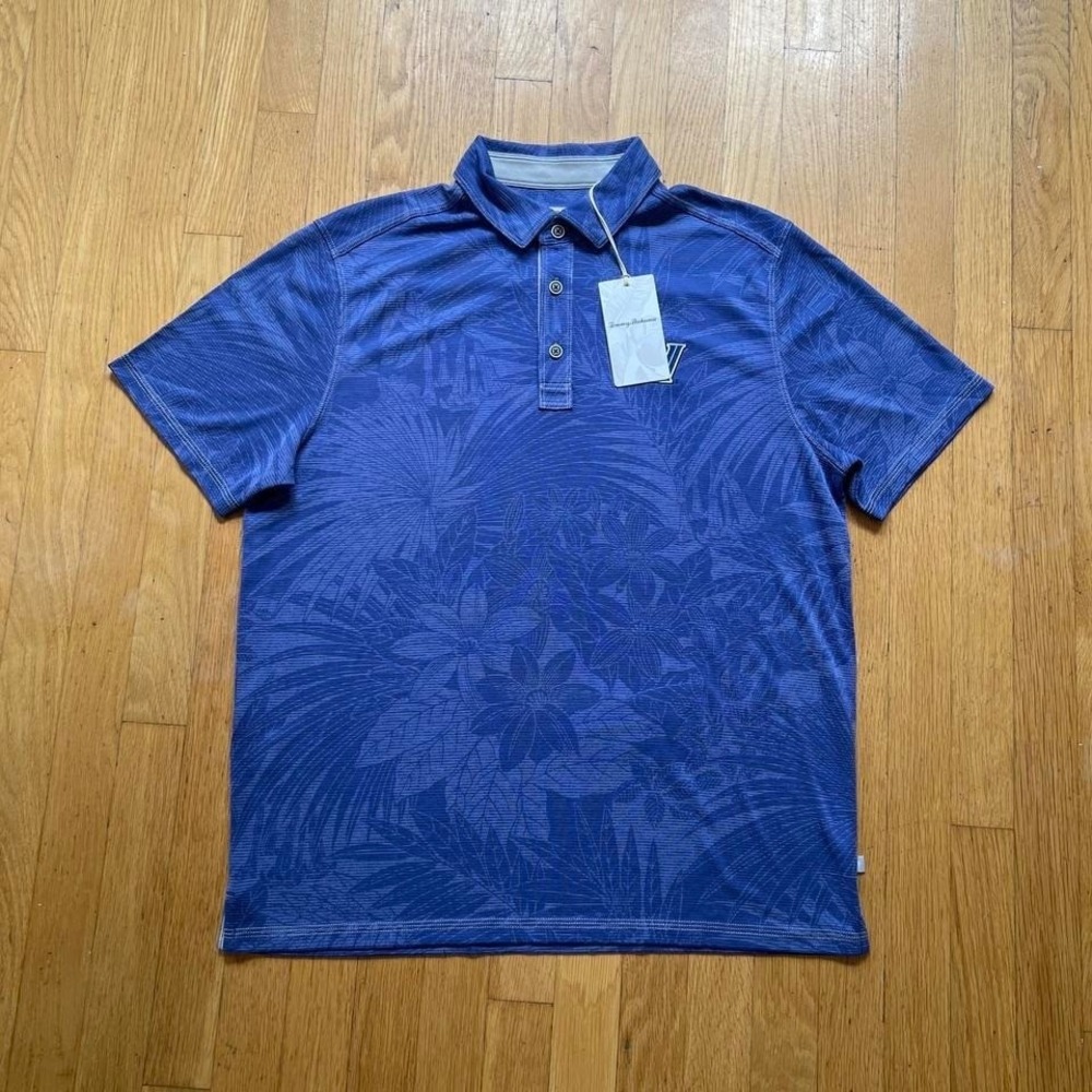 Tommy Bahama Villanova Floral Polo Shirt NWT